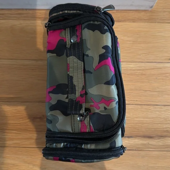 Lug Mini Trolley Bag in pink camo, NEW - Picture 7 of 10